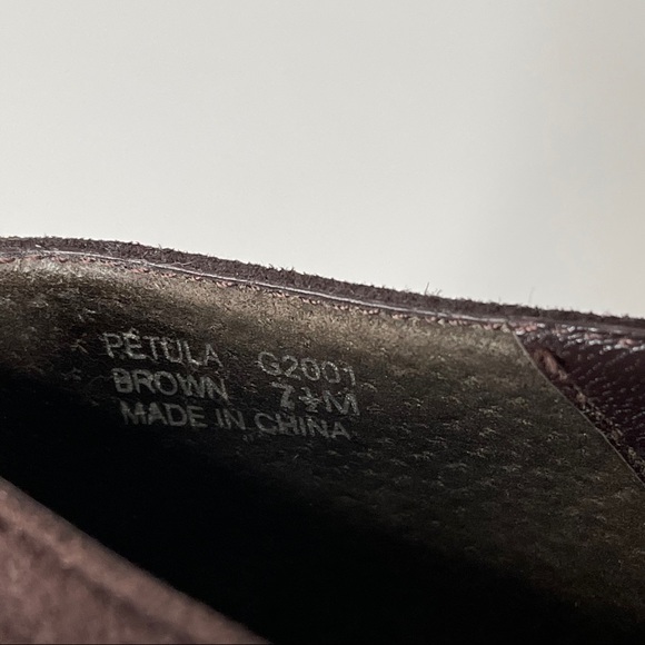 Tyler Richard Tyler brown suede shoes size 7.5 - Picture 12 of 12